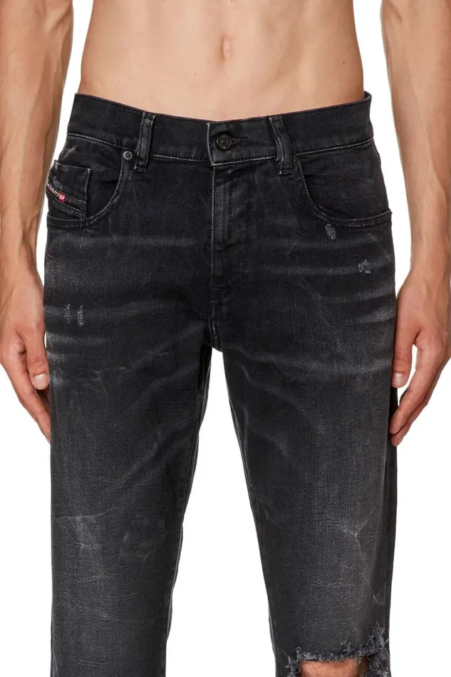Men Diesel Jeans Slim Jeans 2019 DStrukt E69DV Blackdark Grey Men Diesel Jeans Slim Jeans 2019 DStrukt E69DV Blackdark Grey
