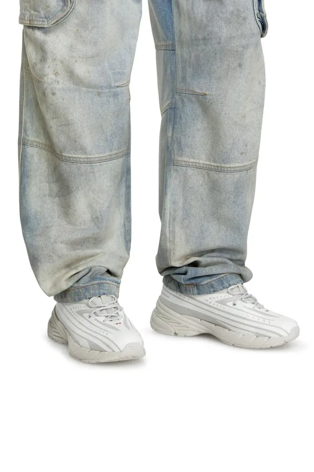 Men Diesel Sneakers DAIRSPEED LOW Whitegrey Men Diesel Sneakers DAIRSPEED LOW Whitegrey