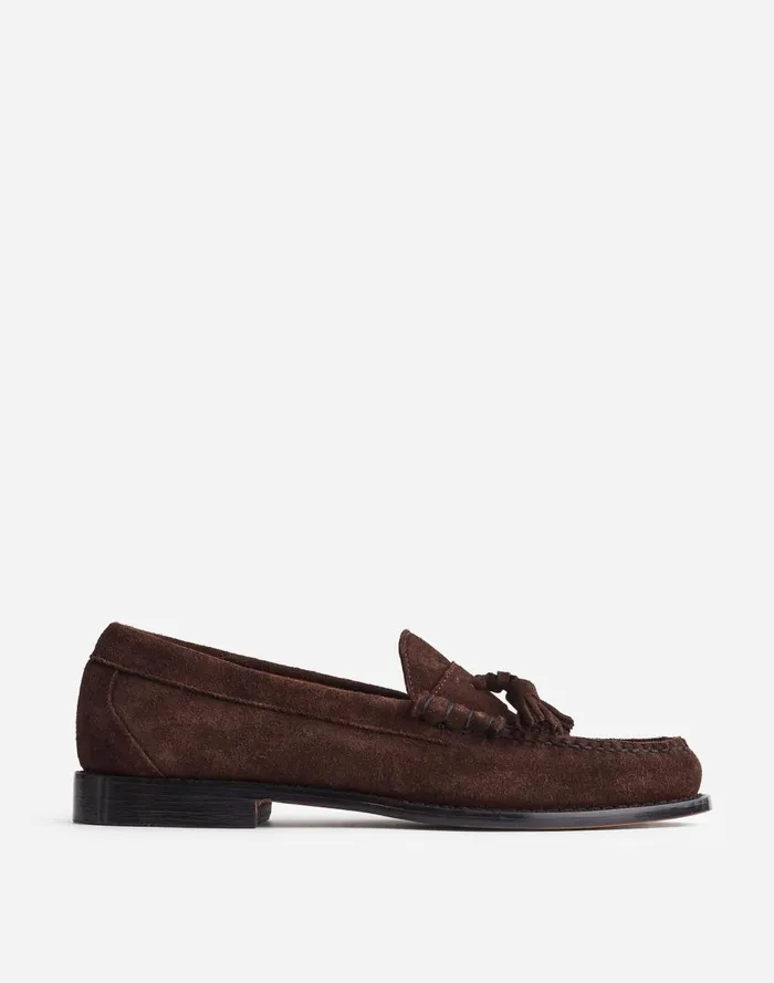Men Dress Shoes and Loafers Madewell Madewell X GHBASS Lennox Weejuns Loafers Brown