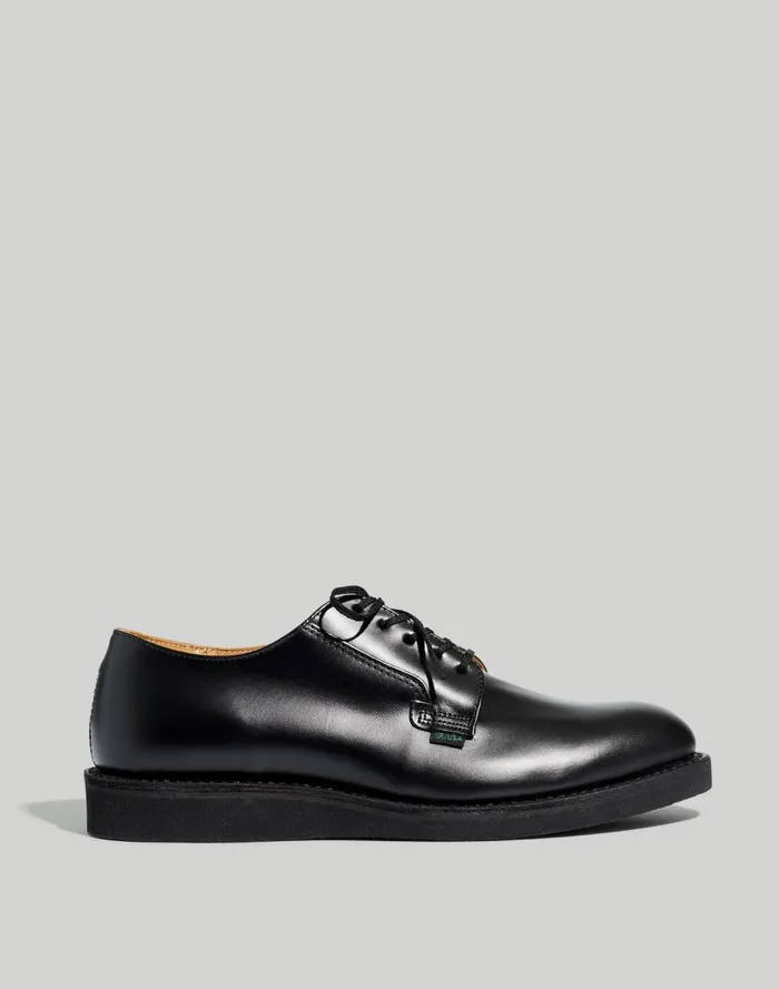 Men Dress Shoes and Loafers Madewell Red Wing Postman Oxfords Black Leather