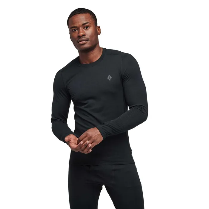 Men Fleece Black Diamond Coefficient LT Crew