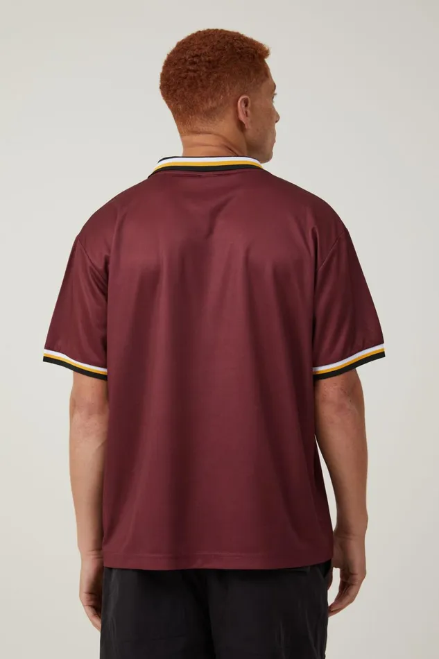Men Graphic TShirts Cotton On Pit Stop Soccer Jersey Crimsonmonte Carlo