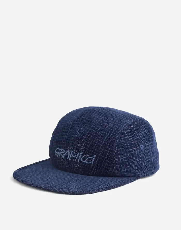 Men Hats and Scarves Madewell Gramicci OG Long Bill Baseball Cap Grid Check