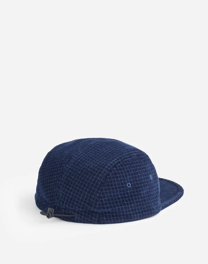 Men Hats and Scarves Madewell Gramicci OG Long Bill Baseball Cap Grid Check