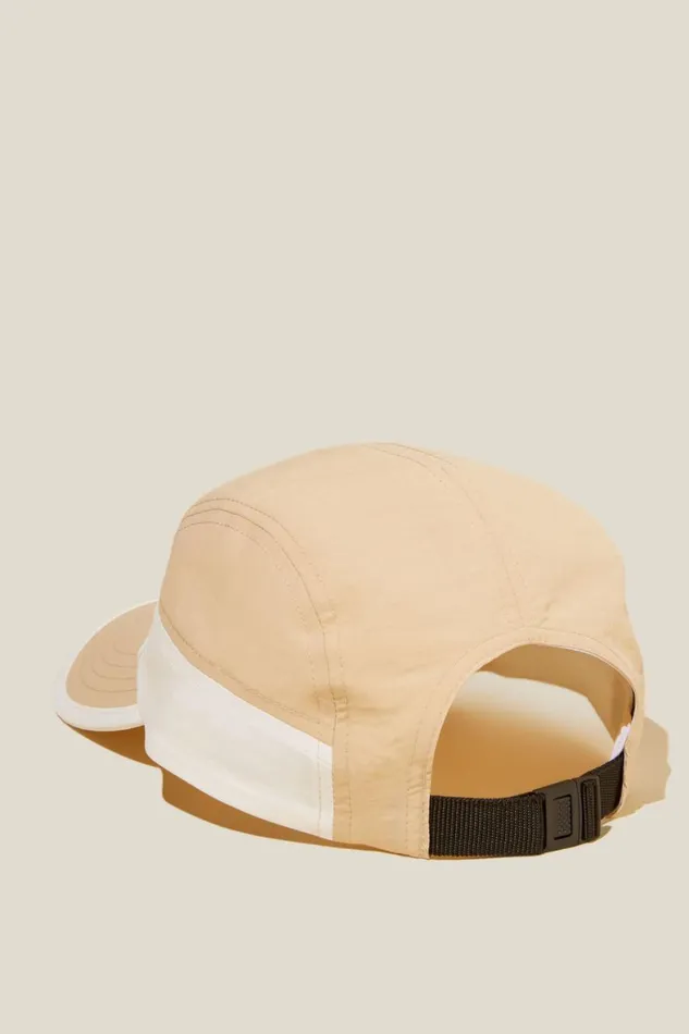 Men Hats Cotton On Nylon 5 Panel Hat Whiteatlas