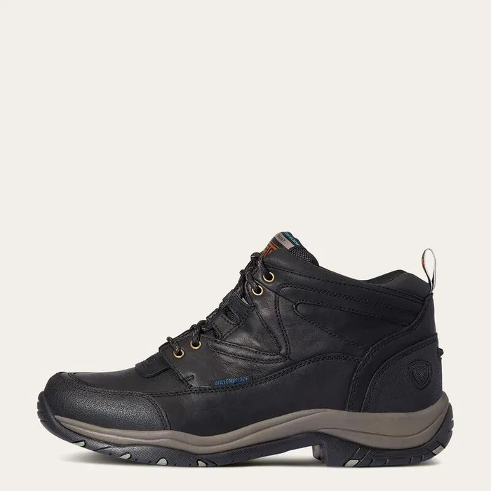 Men Hiking Boots and Shoes Ariat Terrain Waterproof Boot Black Men Hiking Boots and Shoes Ariat Terrain Waterproof Boot Black