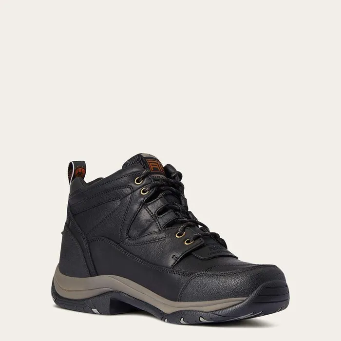 Men Hiking Boots and Shoes Ariat Terrain Waterproof Boot Black Men Hiking Boots and Shoes Ariat Terrain Waterproof Boot Black