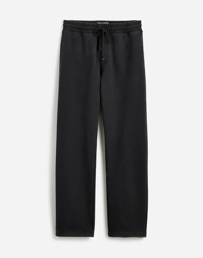 Men Hoodies and Sweatshirts Madewell The McCarren Midweight Sweatpant Almost Black