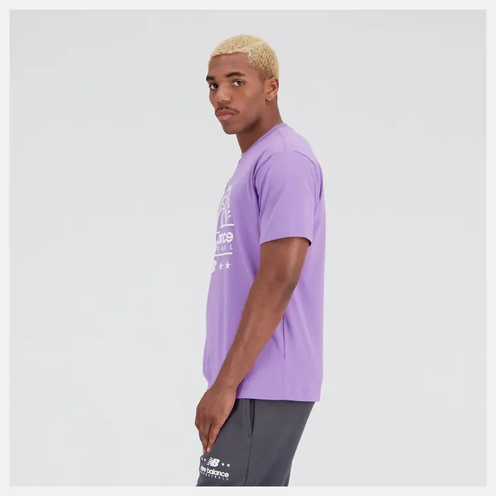 Men Hoops Cotton Jersey Short Sleeve Tshirt Twilight New Balance Shirts Men Hoops Cotton Jersey Short Sleeve Tshirt Twilight New Balance Shirts
