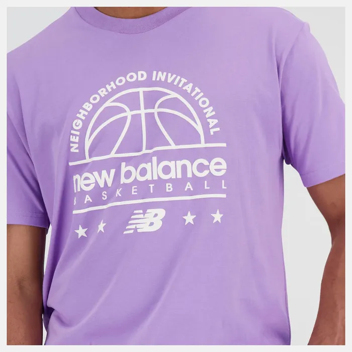 Men Hoops Cotton Jersey Short Sleeve Tshirt Twilight New Balance Shirts Men Hoops Cotton Jersey Short Sleeve Tshirt Twilight New Balance Shirts