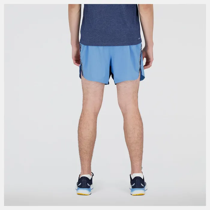 Men Impact Run 5 Inch Short Heritage Blue New Balance Shorts Men Impact Run 5 Inch Short Heritage Blue New Balance Shorts