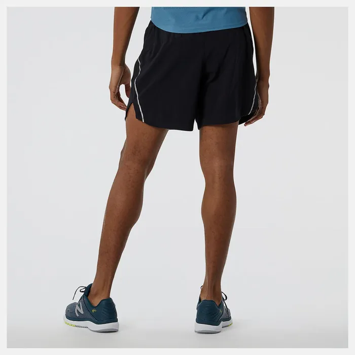 Men Impact Run 7 Inch Short Black New Balance Shorts Men Impact Run 7 Inch Short Black New Balance Shorts