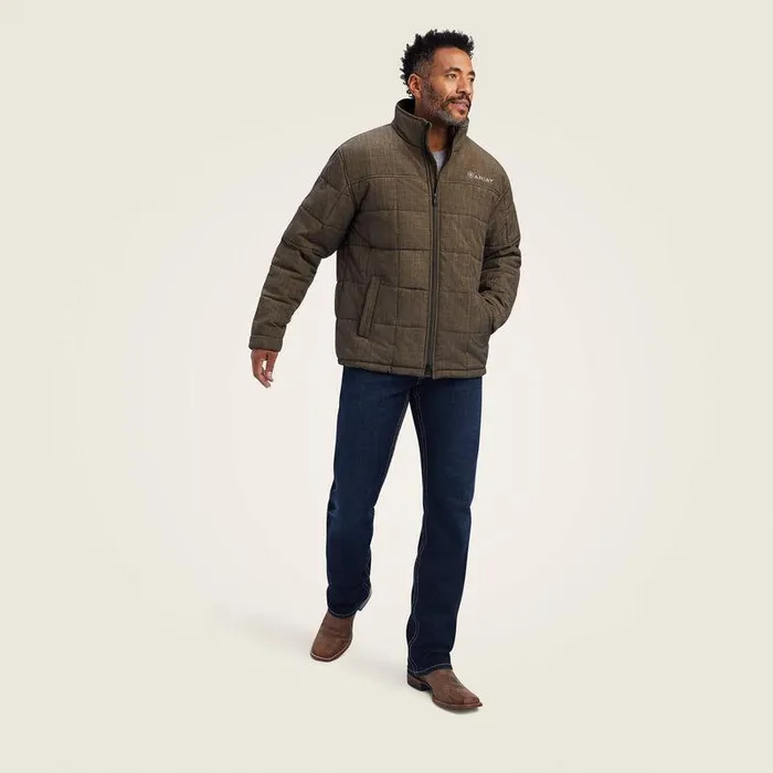 Men Jackets and Vests Ariat Crius Insulated Jacket Crocodile Men Jackets and Vests Ariat Crius Insulated Jacket Crocodile