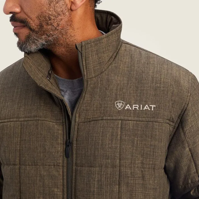 Men Jackets and Vests Ariat Crius Insulated Jacket Crocodile Men Jackets and Vests Ariat Crius Insulated Jacket Crocodile