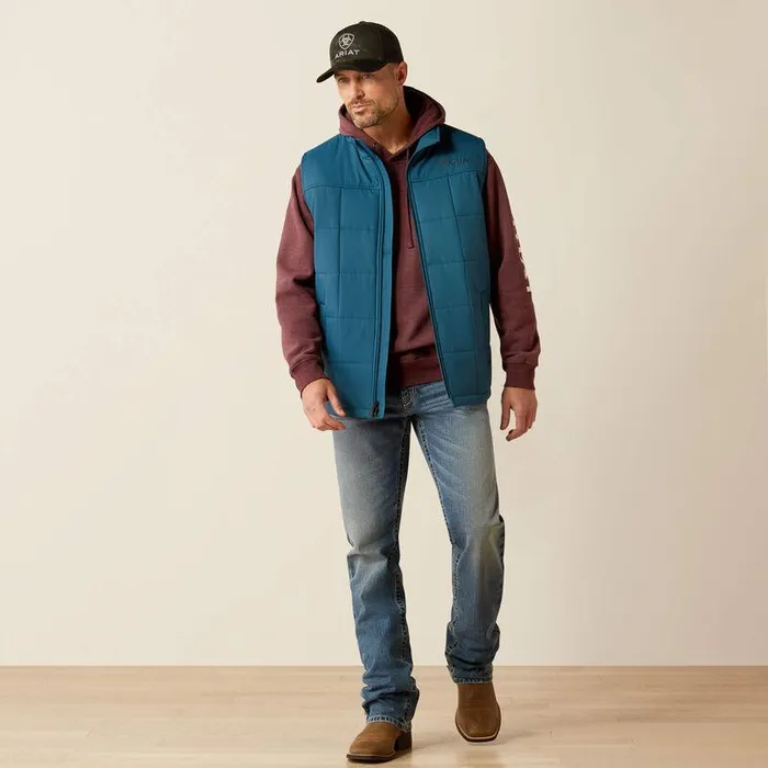 Men Jackets and Vests Ariat Crius Insulated Vest Deep Dive Men Jackets and Vests Ariat Crius Insulated Vest Deep Dive