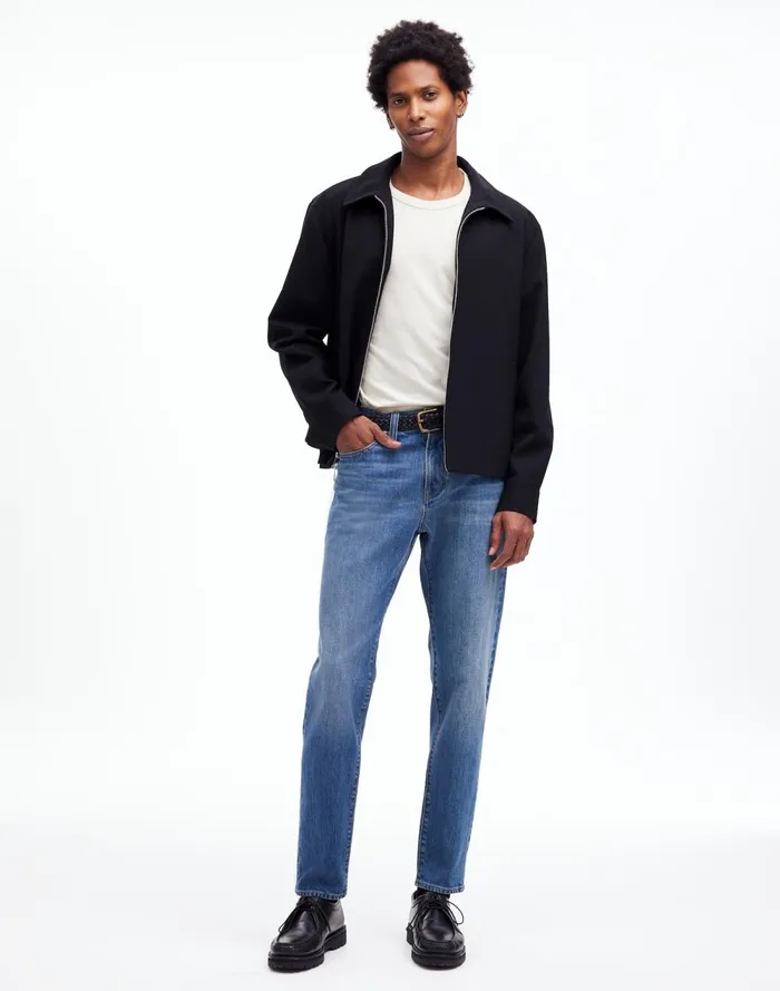 Men Jeans Madewell Relaxed Taper Jeans Dawning Wash