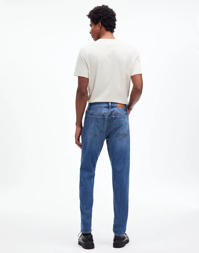 Men Jeans Madewell Relaxed Taper Jeans Dawning Wash