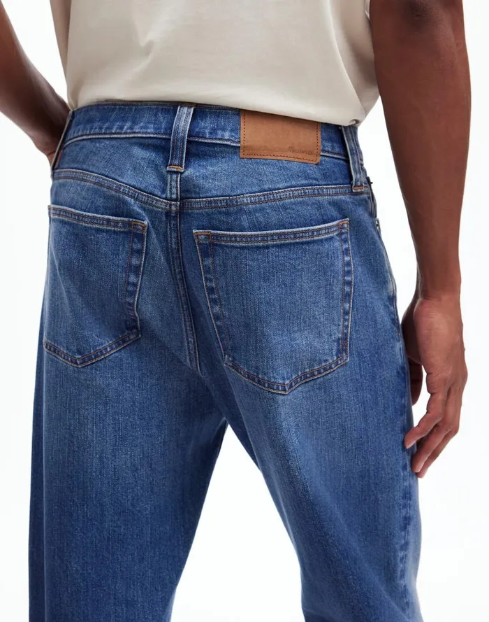 Men Jeans Madewell Relaxed Taper Jeans Dawning Wash