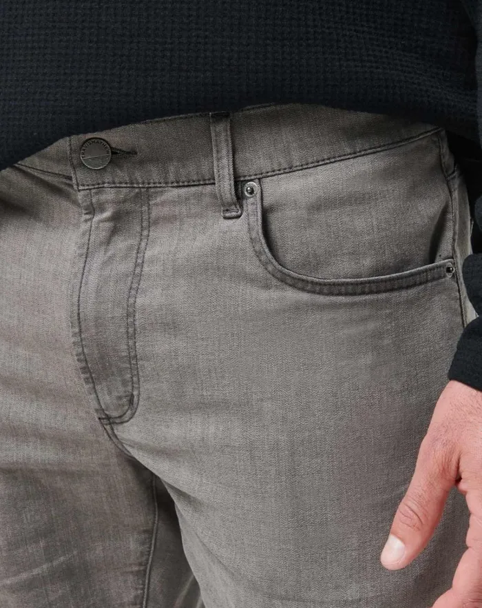 Men Jeans TravisMathew LEGACY FEATHERWEIGHT JEANS Grey Men Jeans TravisMathew LEGACY FEATHERWEIGHT JEANS Grey