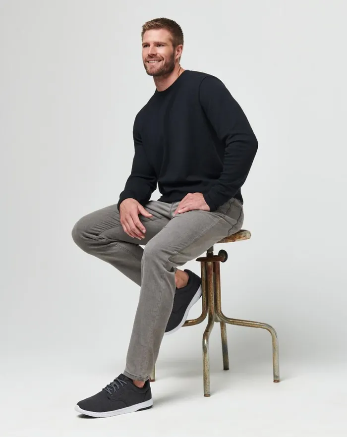 Men Jeans TravisMathew LEGACY FEATHERWEIGHT JEANS Grey Men Jeans TravisMathew LEGACY FEATHERWEIGHT JEANS Grey