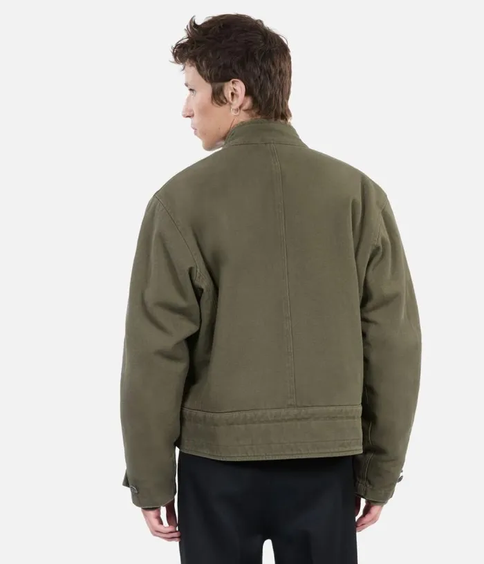 Men Khaki Officerstyle Jacket THE KOOPLES Coats and Jackets