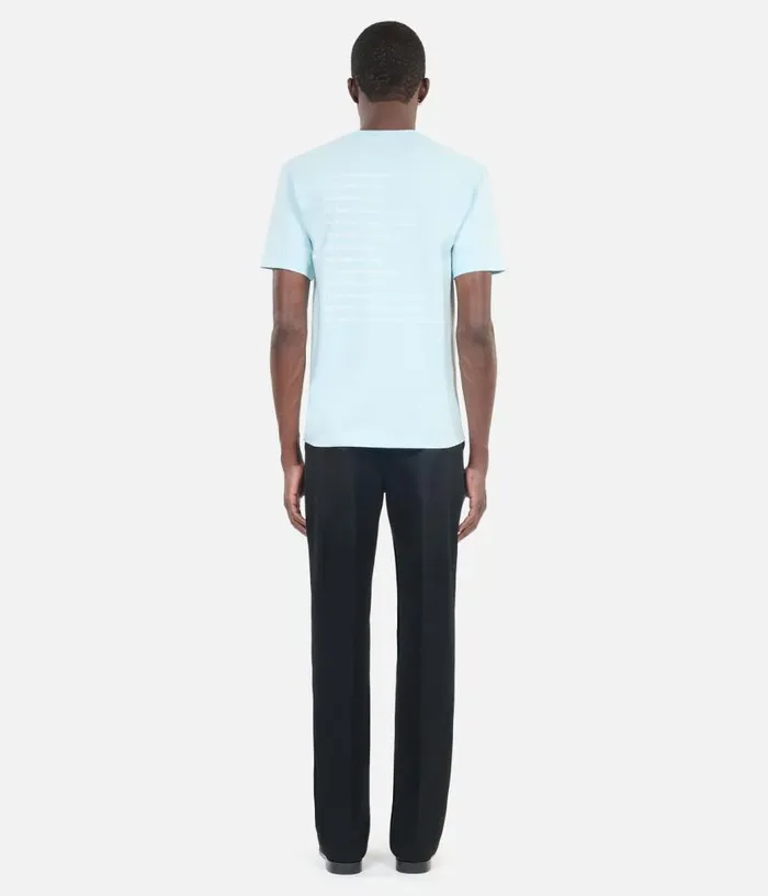 Men Light Blue What Is Tshirt THE KOOPLES Tshirts