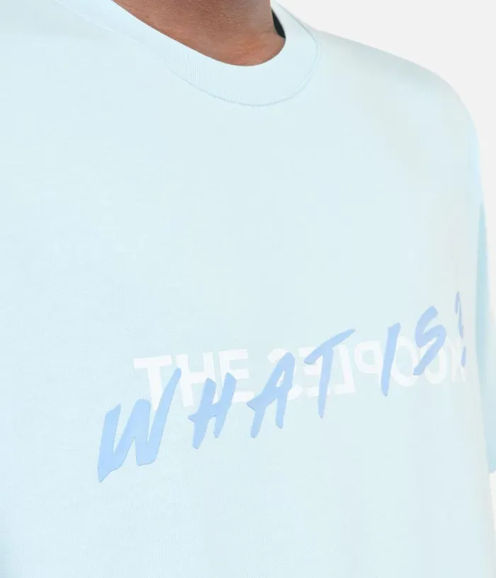 Men Light Blue What Is Tshirt THE KOOPLES Tshirts