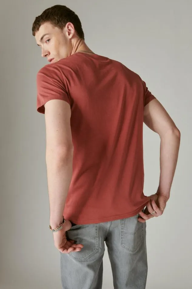Men Lucky Brand Graphic Tees Coca Cola Cowboy Tee Apple Butter