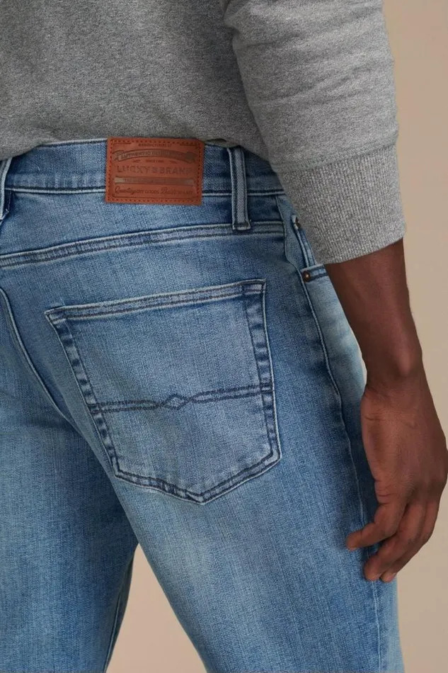 Men Lucky Brand Jeans 223 Straight Premium Coolmax Stretch Jean Polaris