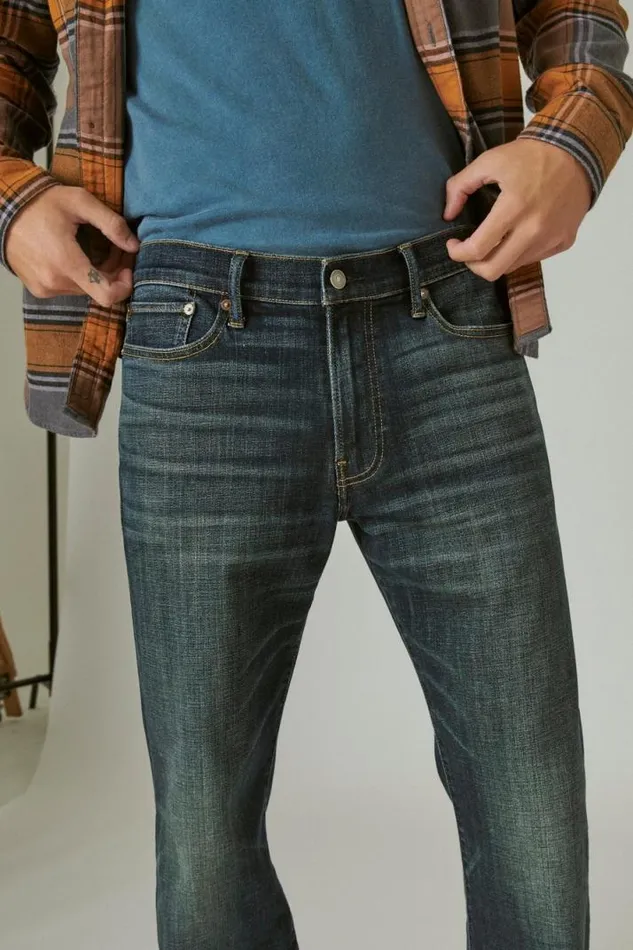 Men Lucky Brand Jeans 363 Vintage Straight Coolmax Stretch Jean Fayette