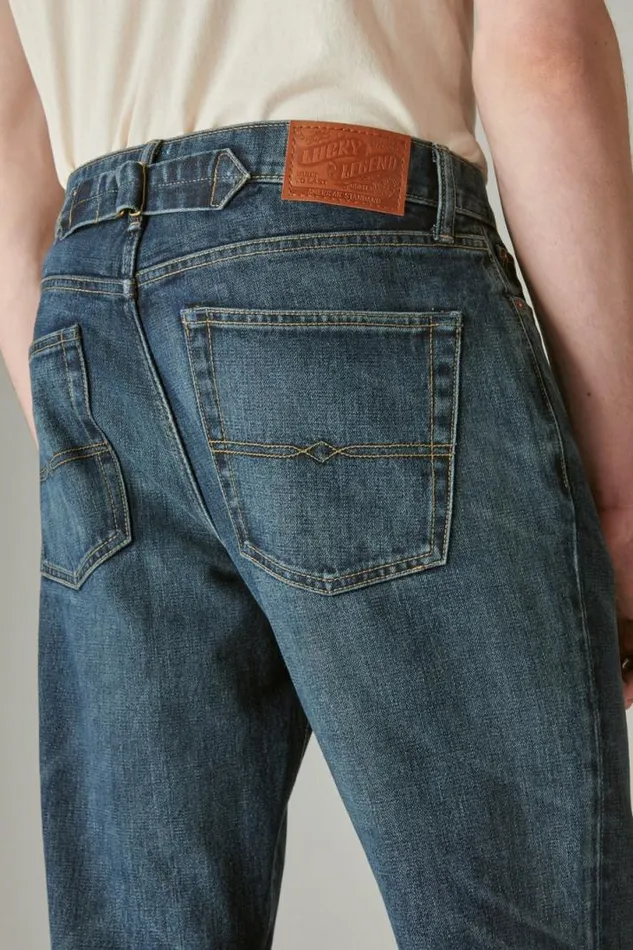 Men Lucky Brand Jeans Lucky Legend Easy Rider Boot Comfort Stretch Jean Edgar Wash