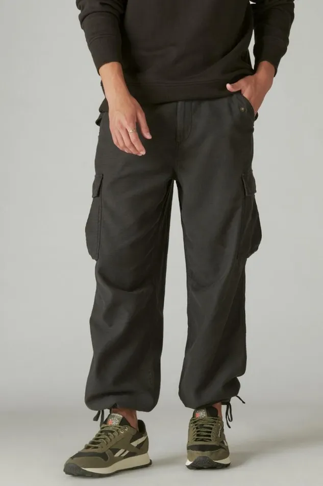 Men Lucky Brand Pants Surplus Cargo Pant Jet Black