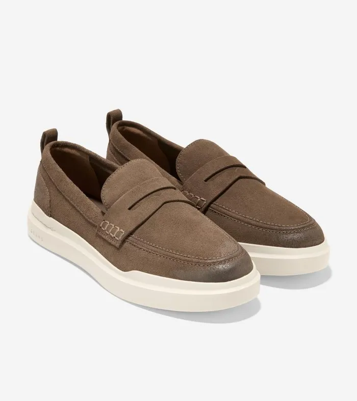 Men Men039s GrandPr Rally Penny Loafer Beige Cole Haan Loafers and Drivers Men Men039s GrandPr Rally Penny Loafer Beige Cole Haan Loafers and Drivers