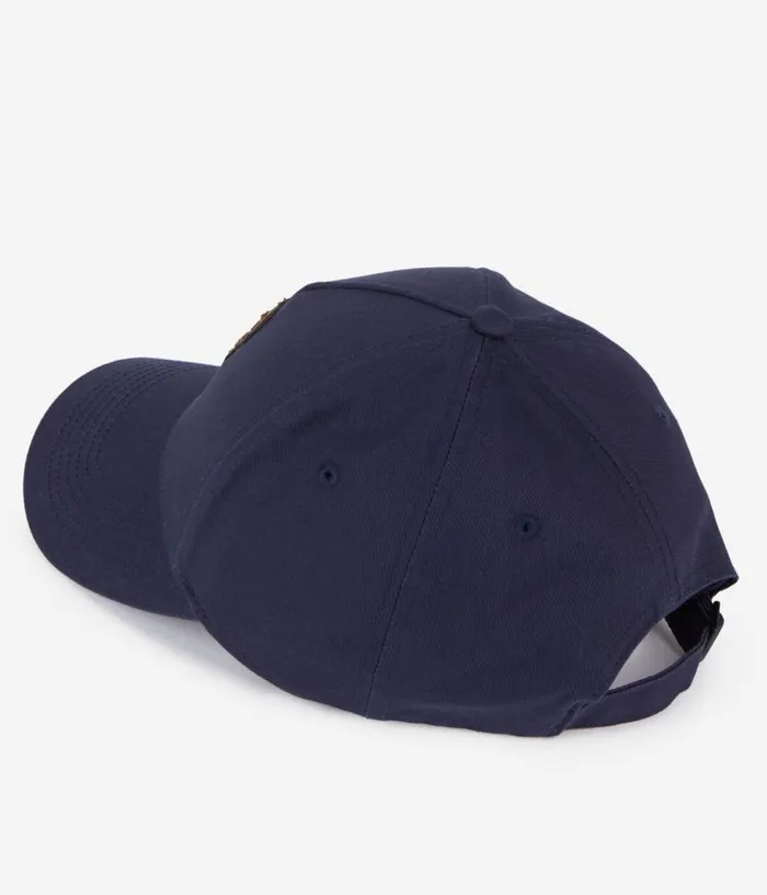 Men Navy Blue Cap With Blazon Patch THE KOOPLES Hats and Scarves