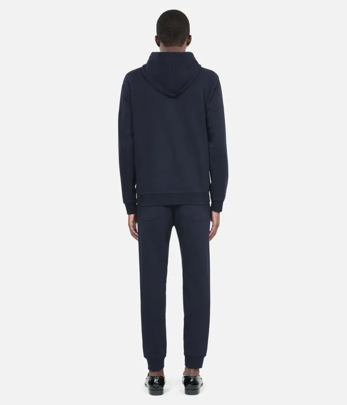 Men Navy Blue Hoodie THE KOOPLES Sweatshirts and Sweatpants