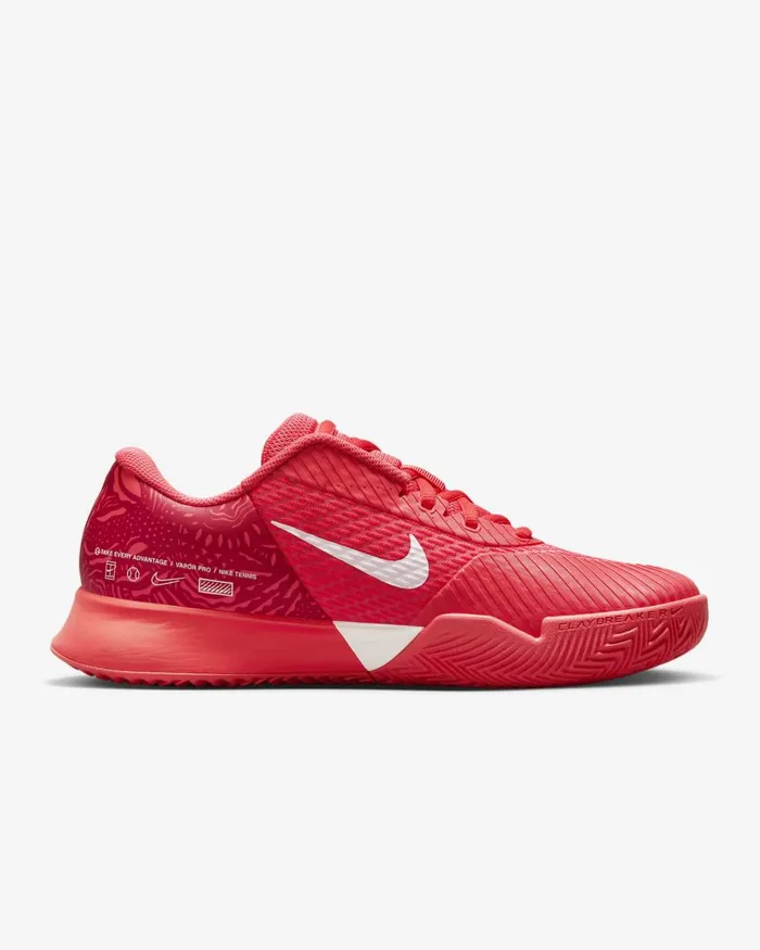 Men Nike All Shoes NikeCourt Air Zoom Vapor Pro 2 Ember Glowwhitenoble Red