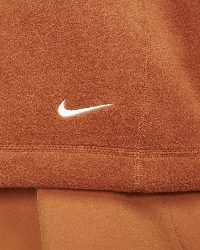 Men Nike Hoodies And Sweatshirts ACG ThermaFIT 039Wolf Tree039 Dark Russetmonarchsummit White