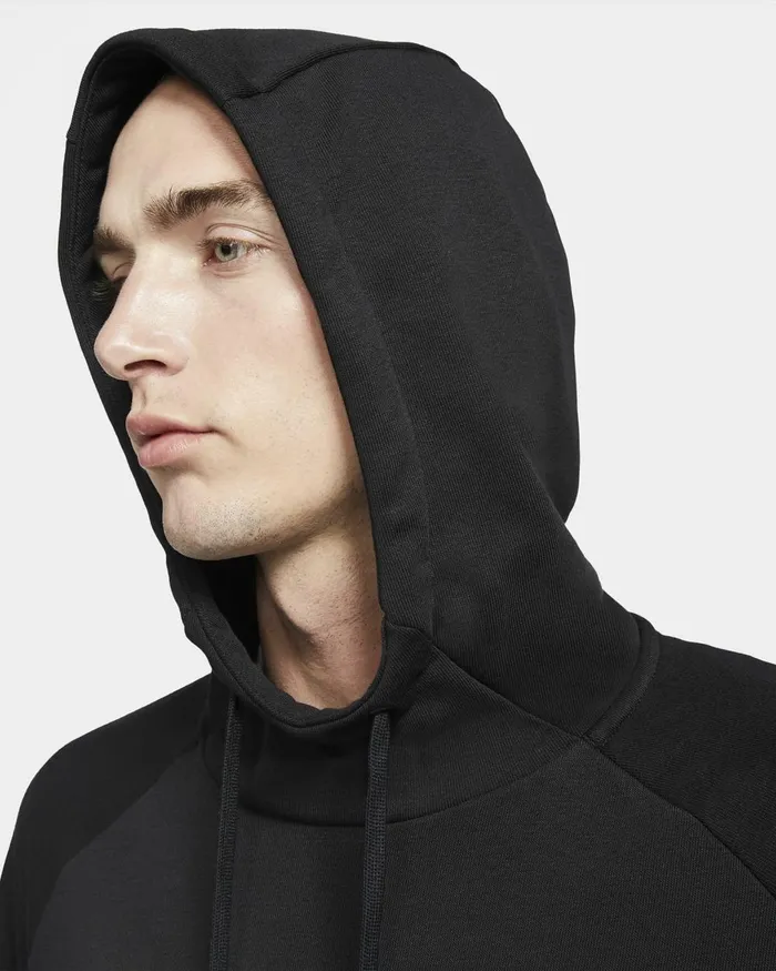 Men Nike Hoodies And Sweatshirts Dry Graphic Blackwhite