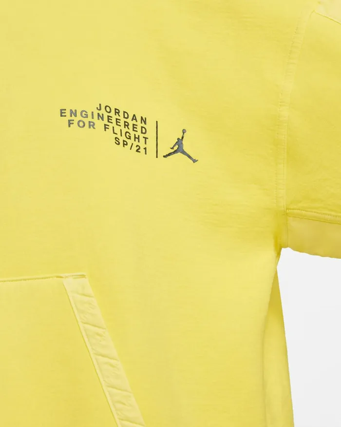 Men Nike Hoodies And Sweatshirts Jordan 23 Engineered Opti Yellowblack