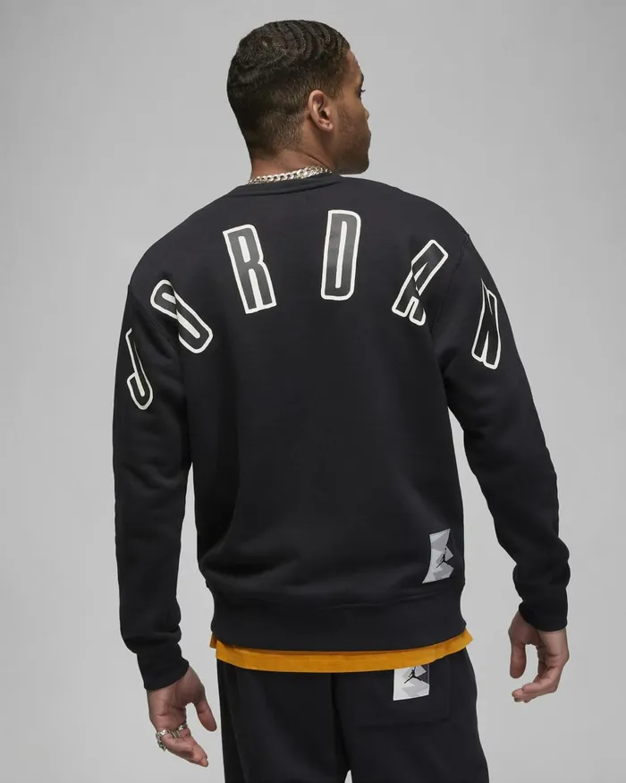 Men Nike Hoodies And Sweatshirts Jordan Flight MVP Blacksail