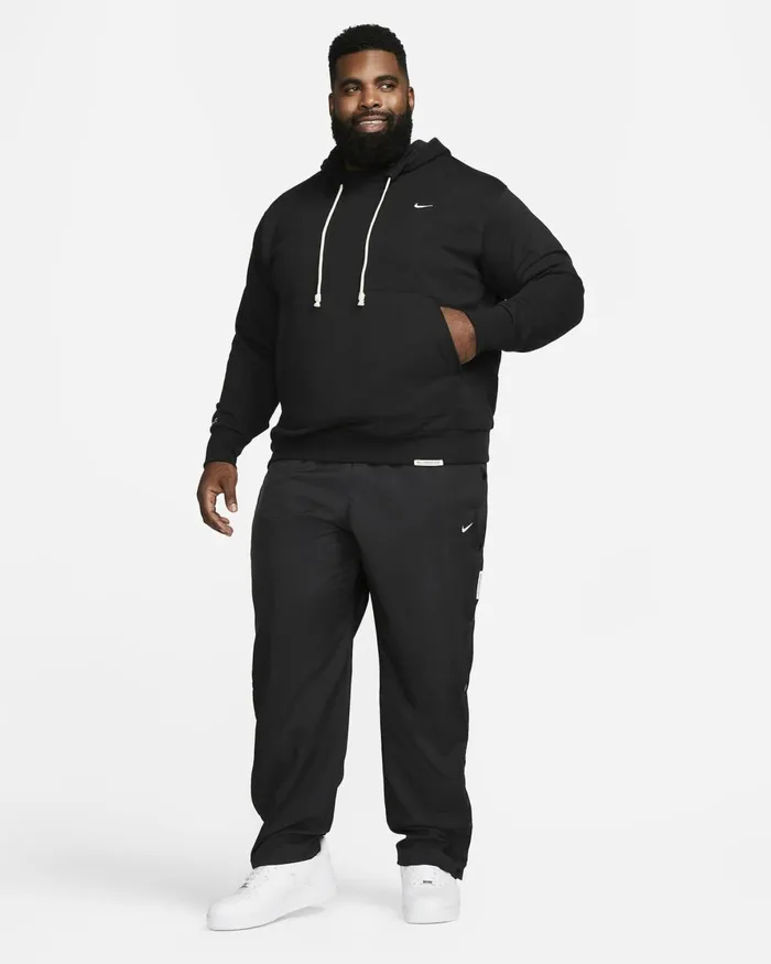 Men Nike Hoodies And Sweatshirts Standard Issue Blackpale Ivory