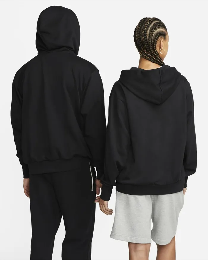Men Nike Hoodies And Sweatshirts Standard Issue Blackpale Ivory