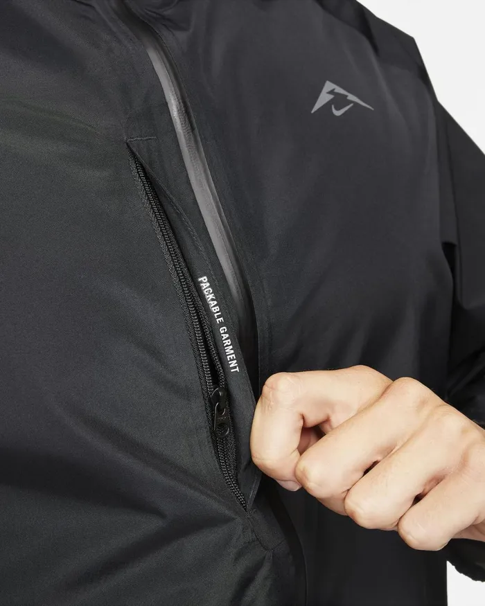 Men Nike Jackets Trail 039Cosmic Peaks039 GORETEX INFINIUM Blackanthraciteanthracite