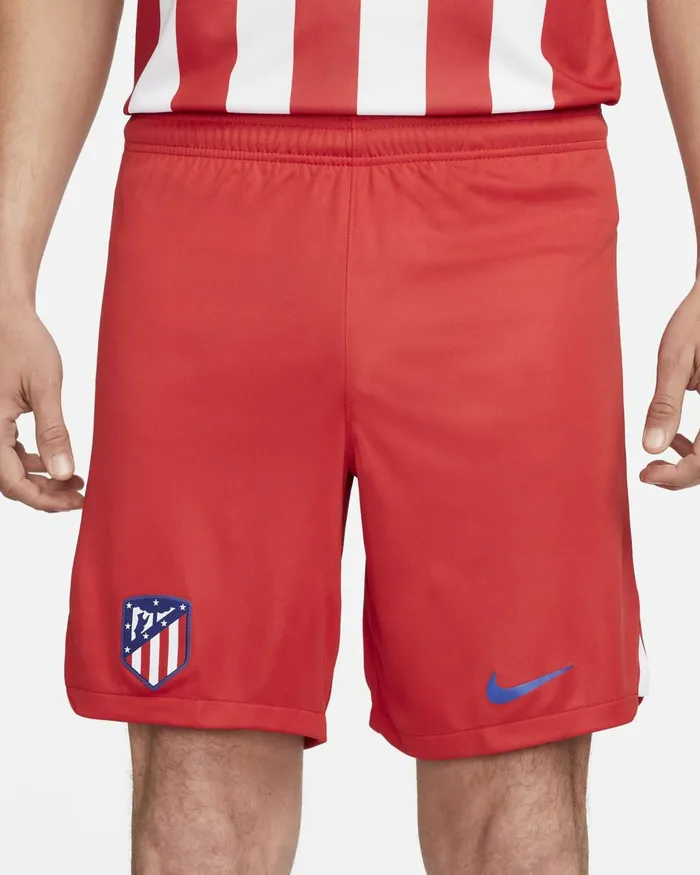 Men Nike Shorts Atltico Madrid 202324 Stadium HomeAway Sport Redwhiteold Royal