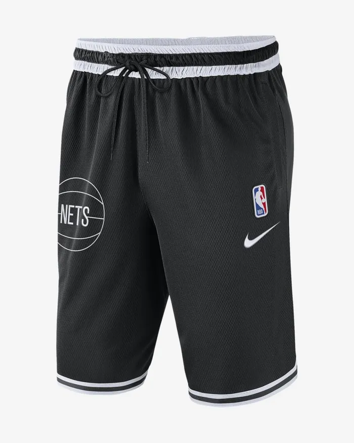 Men Nike Shorts Brooklyn Nets DNA Blackwhite