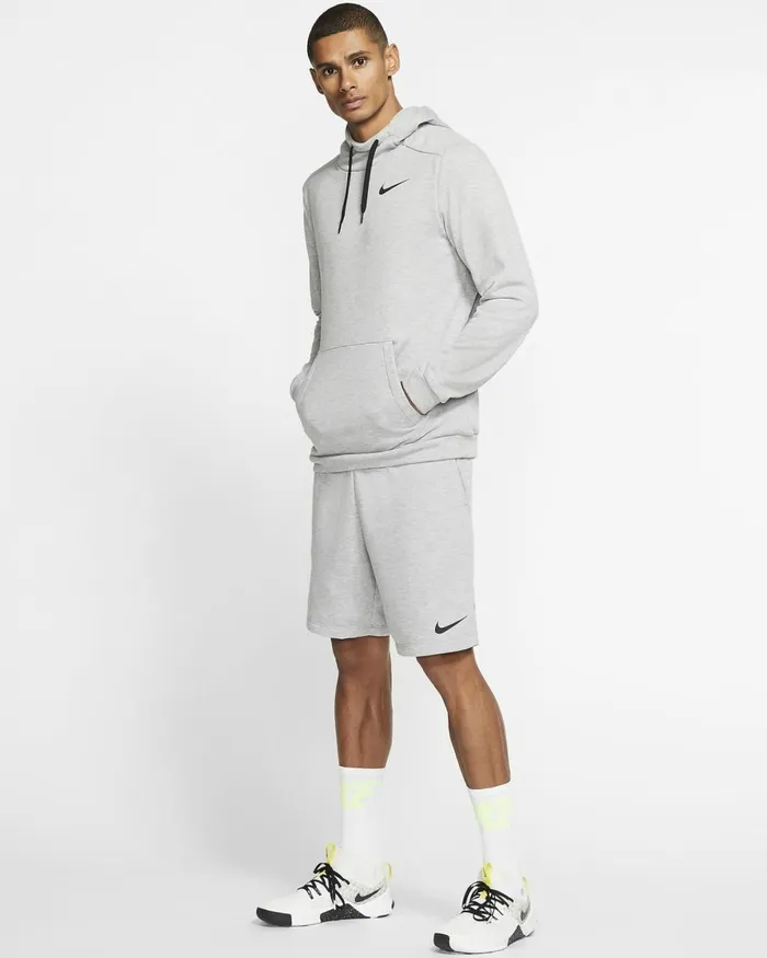 Men Nike Shorts DriFIT Dark Grey Heatherblack