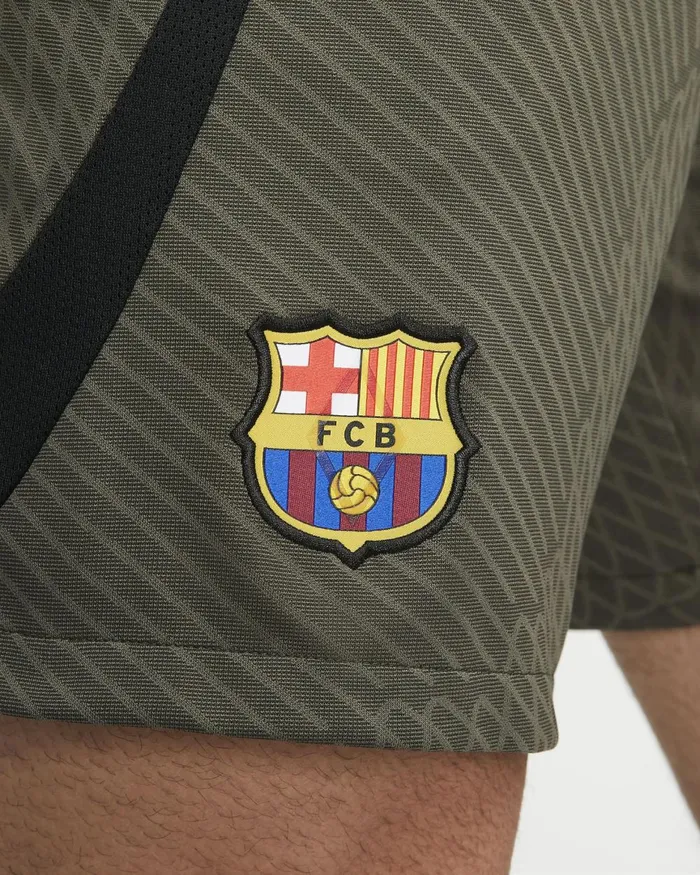 Men Nike Shorts FC Barcelona Strike Sequoiablackwhite