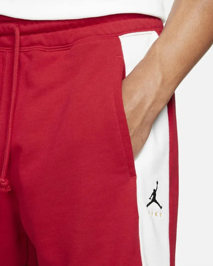 Men Nike Shorts Jordan Jumpman Gym Redwhiteblack