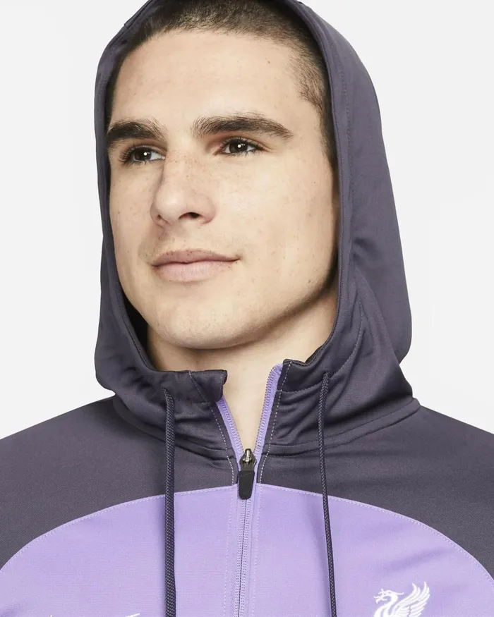 Men Nike Tracksuits Liverpool FC Strike Third Space Purplegridironwhite