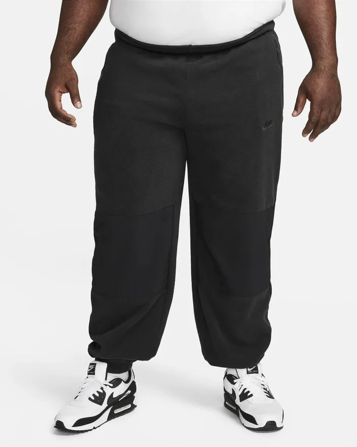 Men Nike Trousers And Tights Club Fleece Blackblack